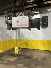 17.5 TON (2014) KONE-CRANES MODEL #CXT60410160P75GGN0S SINGLE GIRDER OVERHEAD CRANE HOIST &amp; TROLLEY: STOCK #18634
