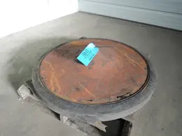 SPARE WHEEL AND TIRE WITHOUT HUB FOR B&amp;P 100B MULLER