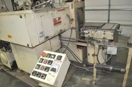 G &amp; P Machinery 30 HP Double End Polishing Lathe, 1988
