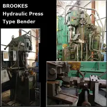 BROOKES #21491 Hydraulic Press Type Tube Bender