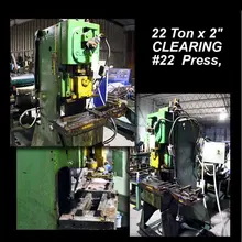 22 Ton x 2" CLEARING #22 Press