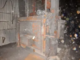 66" Wheelabrator w/ Swing Table