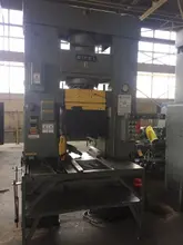 150 TON BIPEL SINGLE POST HYDRAULIC PRESS. STOCK # 0902416