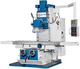 KNUTH MODEL KB 2100 BED TYPE MILLING MACHINE