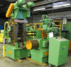 5" x 10" x 10", STANAT, 4 HI, ROLLING MILL 25 HP DC, POWER SCREWDOWNS (10647)