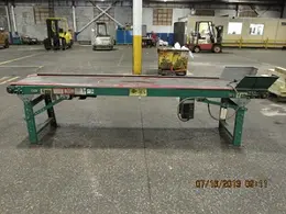 AUTOMATED CONVEYOR SYSTEMS 16" X 115" FLAT BELT TYPE