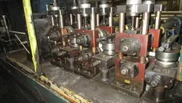 2" X .135" ADDISON TUBE MILL W/ ALPHA DOUBLE CUT CUTOFF