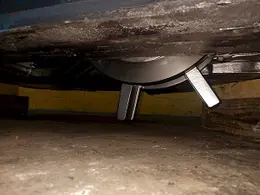 40 HP WHEELABRATOR SHOT BLAST WHEELS &amp; MOTORS. SEVERAL AVAILABLE. $4,950 EACH.