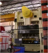 200 Ton, VERSON H-200-96X60, 20"Str, 45"DLO, 96" x 60"BA, 10-30SPM, 25"WIN      