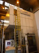 5000 TON SCHULER HYDRAULIC HYDROFORM PRESS, MODEL SHP 50000 / 3150 x 2150, 35" STR, 74" DLO, 124" LR X 84" FB SLIDE, 178" LR X 84" FB TABLE, 2002
