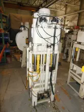 40 TON FISHER DYNAMIC UP ACTING 4 POST PRESS, 11" STR, 16" DLO, 22" X 22" BA