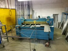 60" X 10 GA. BETENBENDER HYDRAULIC SHEAR, MODEL 60" X 10 GA, 62" CUT LENGTH, 36" BACKGAUGE, 35 SPM