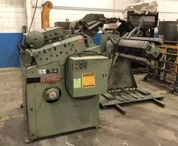 10000 Lbs. LITTELL Coil Reel and Straightener