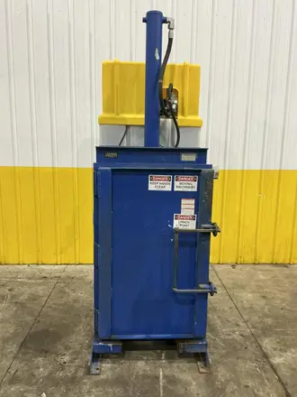 55 GALLON DRUM VESTIL HYDRAULIC CRUSHER &amp; COMPACTOR, MODEL #WBB3147055: YOBRO #24913