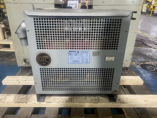 MARCUS – MT30B1 Transformer 480V – 208Y/120V, 30 kVA USED