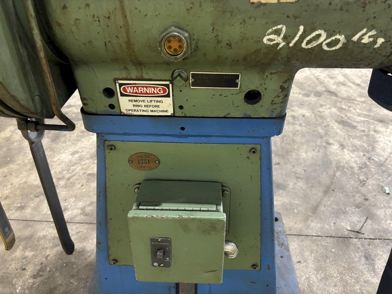 2,000 LBS X 12" LITTELL MODEL #20-12 DOUBLE END PULL OFF UNCOILER COIL REEL: STOCK #23716