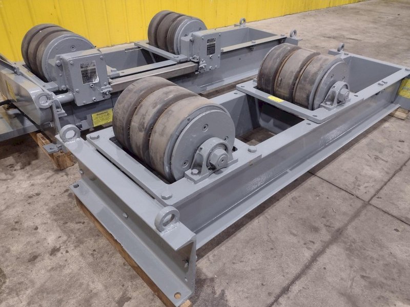 20 TON ARONSON MODEL #WWR-20 POWERED TANK TURNING ROLL SET WITH DRIVE &amp; IDLER: STOCK #22313