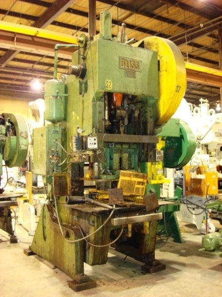 BLISS 110 TON OBI PRESS, s/n HP-45356, STOCK# 12438J
