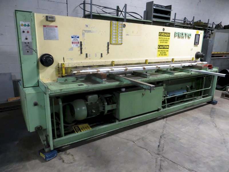 1/4" x 10 ft. Pexto LVD Hydraulic Shear Model 10-UH-25