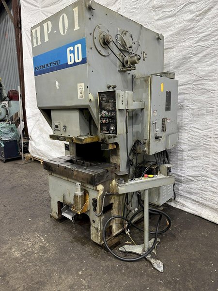 60 TON KOMATSU MODEL # OBG  GAP PRESS: STOCK #77601