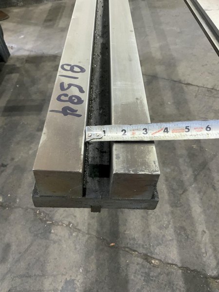 122" X 3" HIGH FILLER BLOCK BRAKE DIE.: STOCK #81584