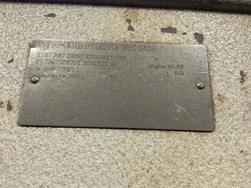 Sew-eurodrive 7.5 Hp Gear Drive