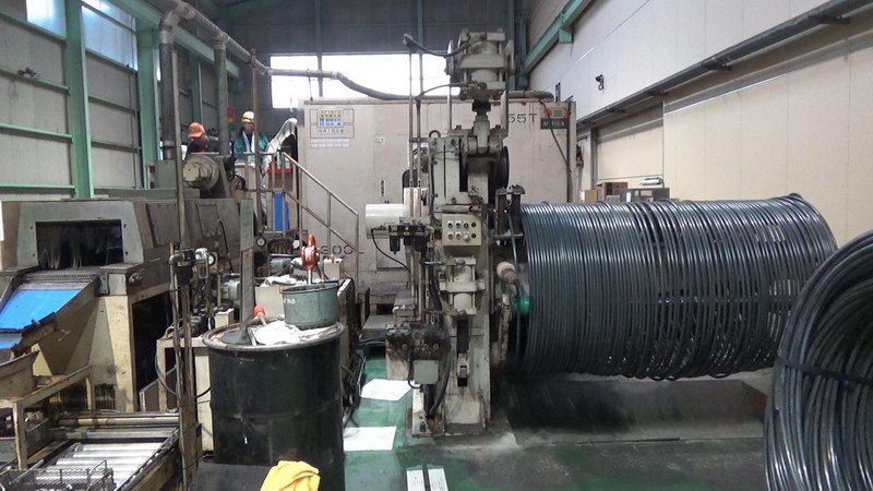 Asahi Sunac Model AF1815-6 Six Die Parts Forming Machine