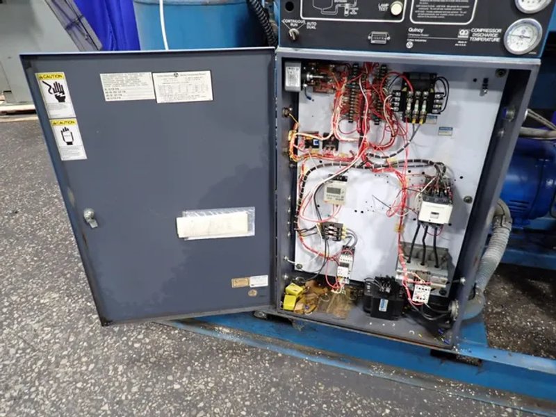 Quincy 50 Hp Rotary Screw Air Compressor - Qsi 235