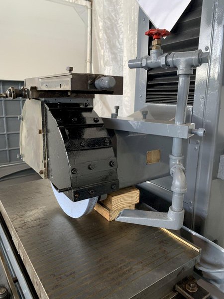 12" X 24" OKAMOTO ACCUGAR 124N HYDRAULIC SURFACE GRINDER. STOCK # 0743822.