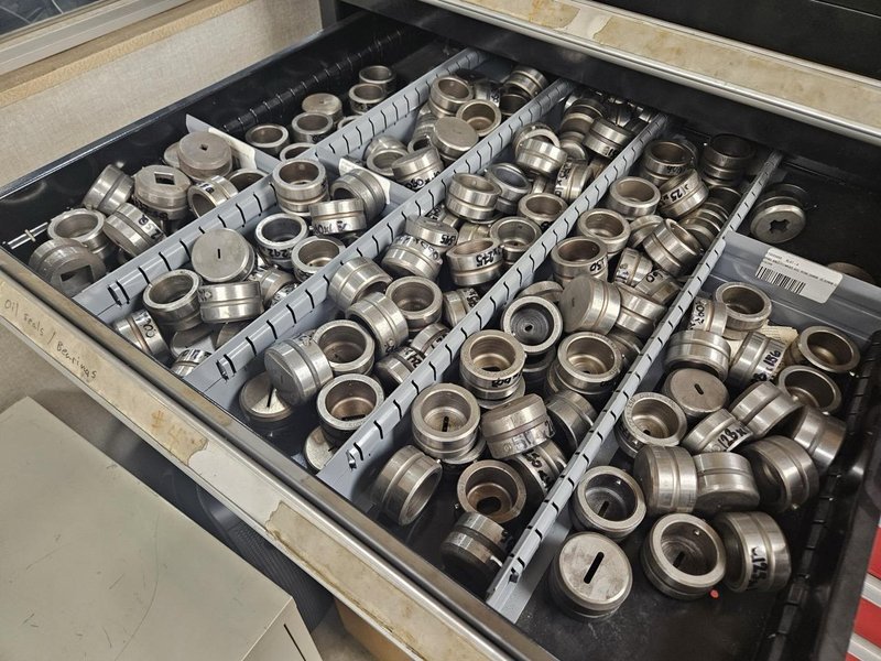 40 Ton Strippit Super 750 SG Turret Punch – Tooling
