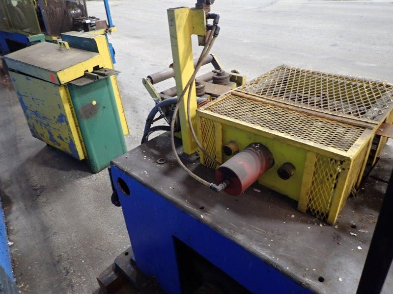8" TISHKEN MODEL 6R-8 POWERED EDGE CONDITIONER / DEBURRER: STOCK #11166