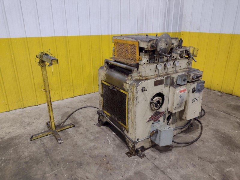 12" X .093" LITTELL MODEL #418-7PDL 7 ROLL MOTORIZED COIL STRIP STRAIGHTENER: YOBRO #24942