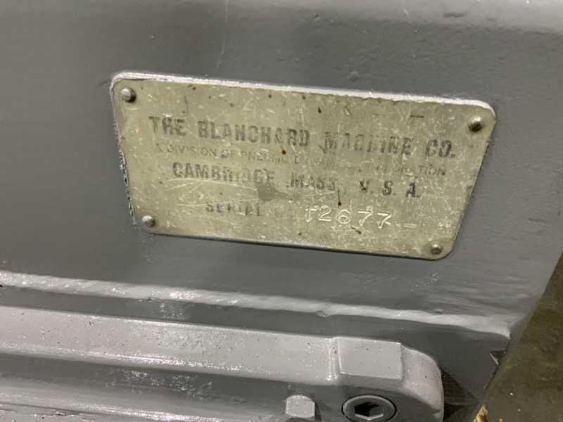 Blanchard #22 - 42 Vertical Spindle Rotary Surface Grinder For Sale