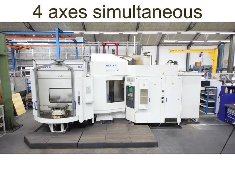 Heller - X: 800 - Y: 800 - Z: 710 mm CNC
