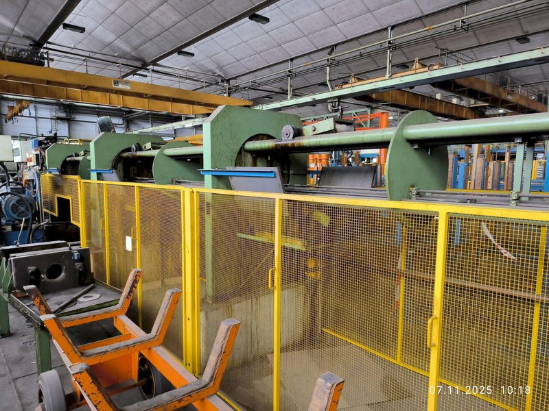 25 TON HAGINGER 3-DIE TUBE DRAW BENCH