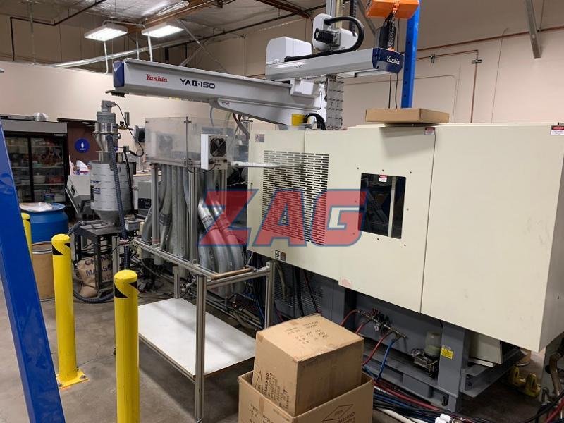 Nissei Used NEX180-5E All Electric Molding Machine, 198 US ton, 1.2 oz