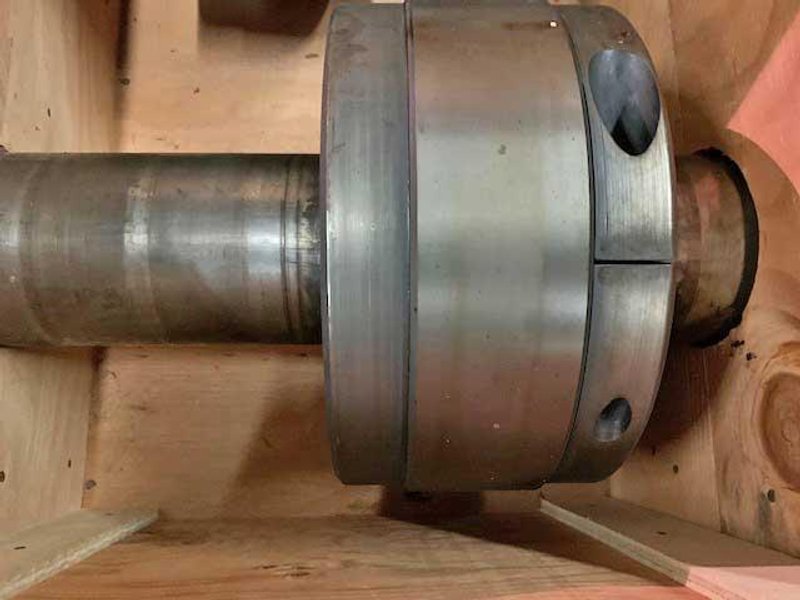 10" x 2", FENN 2 HI WIRE FLATTENING MILL, 75 HP DC, CARBIDE SHELL ROLLS (12009)