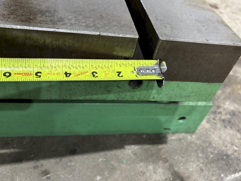 36" X 48" GIDDINGS &amp; LEWIS AIR LIFT ROTARY TABLE: STOCK #23587