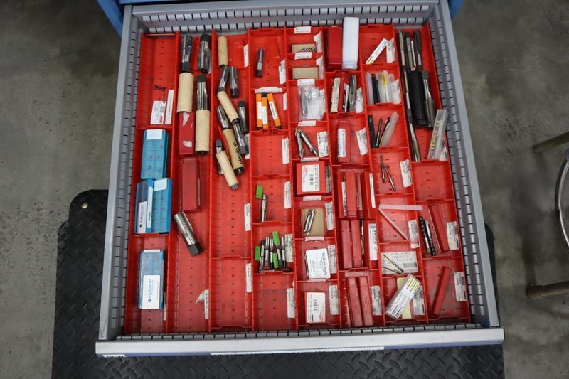 Lista HD Tool Cabinet - 11 Drawer - with Cutting Tools- Auction Item