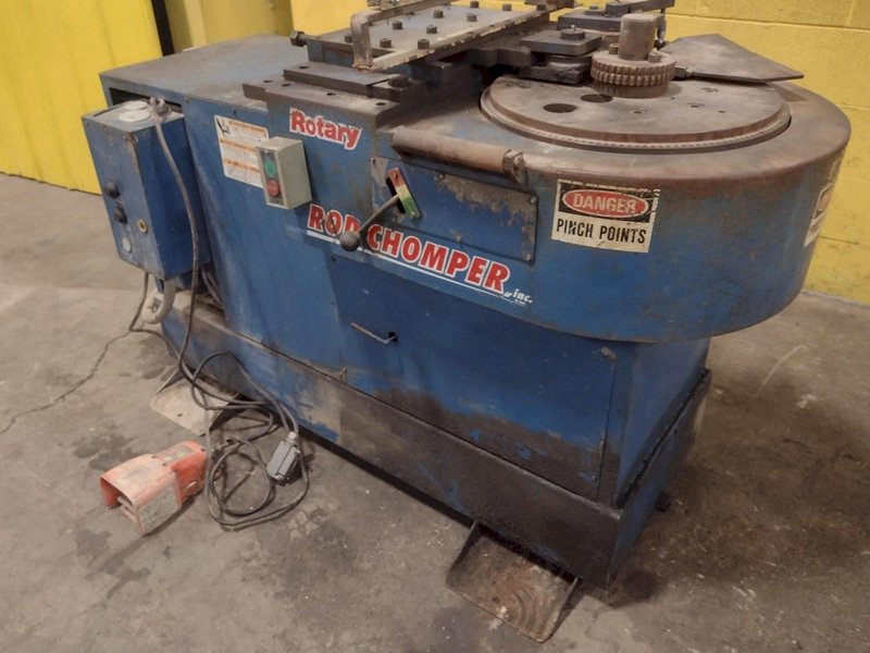 1-3/8" (#11 REBAR) ROD CHOMPER MODEL #RBRE-11 ROTARY REBAR BENDER: STOCK #17904
