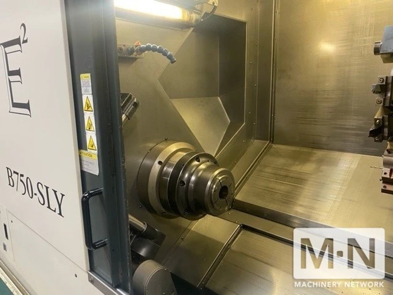 Eurotech Elite B750-SLY Stallion CNC Turning Center, 2016