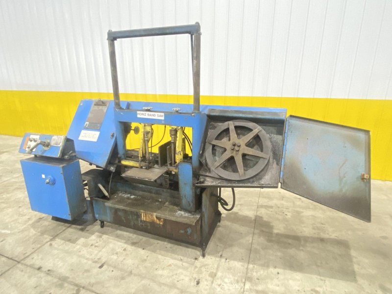 15" X 17" WF WELLS MODEL #F-15 TWIN POST HORIZONTAL BANDSAW: STOCK #21090