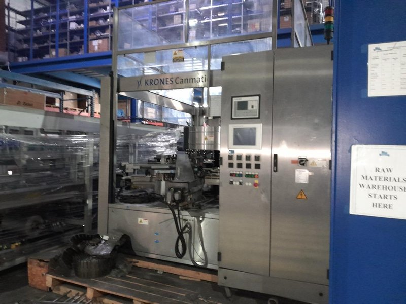 Krones Canmatic Labeler for Glass or PET Containers, 2005