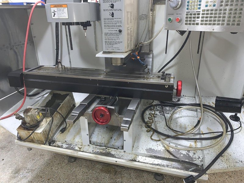 HAAS Model TM2 CNC Vertical Milling Machine, s/n 1053047.