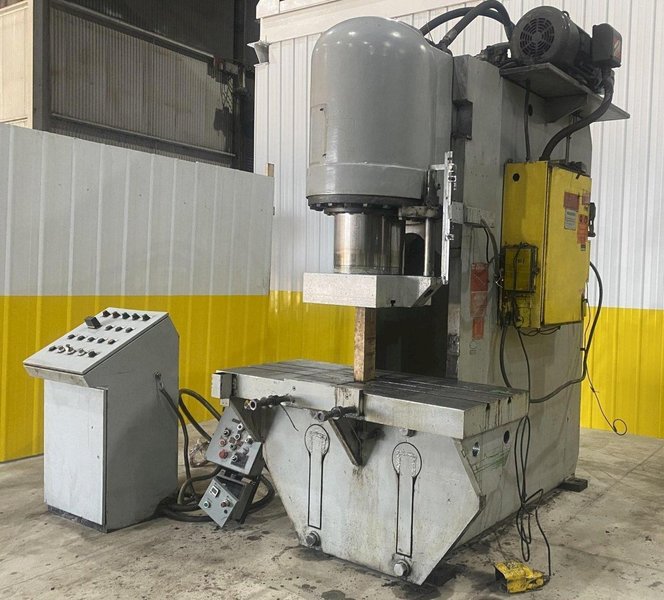 300 TON PACIFIC MODEL #300PF PRESSFORMER HYDRAULIC C-FRAME PRESS: STOCK #16260