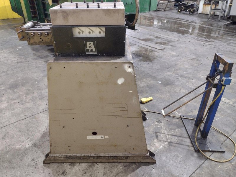 12" X .125" PA INDUSTRIES MODEL #SS127S 7 ROLL POWERED COIL STRIP STRAIGHTENER: YOBRO #24885