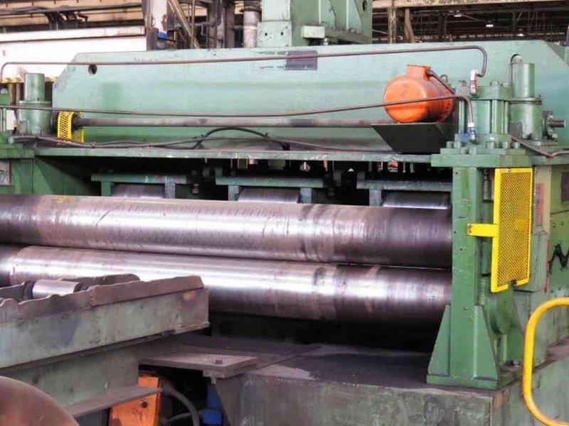 96" x 0.550" x 60,000# Delta Cut To Length Line STOCK #3200