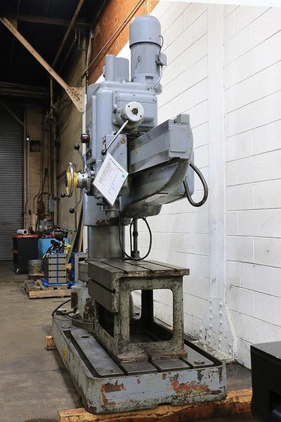 YOSHIDA MODEL YR5-115 RADIAL DRILL, 45" X 12"