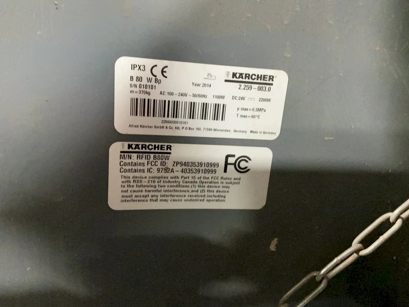 Karcher 36” Floor Scrubber - Rfid B80w