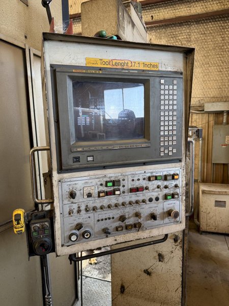5.1" HNK CNC HORIZONTAL BORING MILL, HBM, 63 x 160 table with built in rotary, FANUC CNC, 40 ATC, CTS